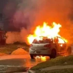 Encontraron dos cadáveres carbonizados dentro de un auto en Tortuguitas