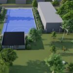 El intendente Achával presentó plan de obras para el barrio Río Luján