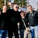 Federico Achával recorrió nuevos asfaltos en dos barrios