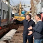 Avanza una obra clave para evitar inundaciones en el centro