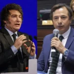 El día en el que Javier Milei insultó a un diputado y salió corriendo por los pasillos de un canal