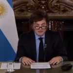 El discurso completo de Javier Milei en cadena nacional