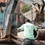 El Municipio lleva adelante nuevas obras hidráulicas en Agustoni