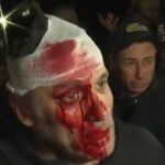 Un periodista de América TV fue atacado en el acto de Milei en Moreno