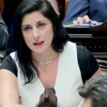 Juliana Santillán inventó un número y desató burlas en Diputados y en las redes.