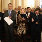 Inédito: Javier Milei recibió a pastores evangélicos para una jornada de oración en la Casa Rosada